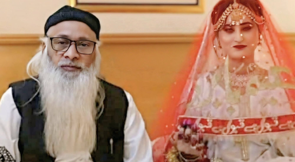 60 سالہ حکیم بابر صاحب کی ایک دوشیزہ سے پسند کی شادی کے چرچے